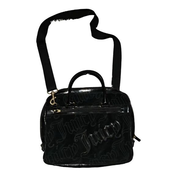 Vintage OG strawberry:fruit juicy couture laptop/computer messanger bag w/strap - Picture 2 of 8